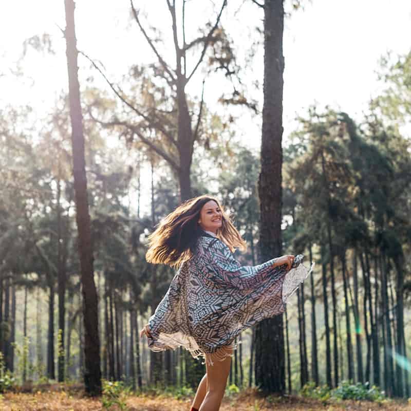 Bernadette Wirth: Die richtige Ausrüstung für das Waldbaden